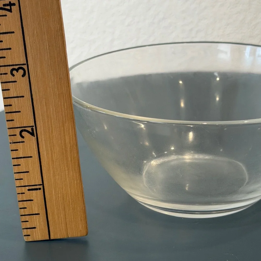 Arcoroc France Glass Bowl Clear Heavy Duty Kitchen Serveware‎